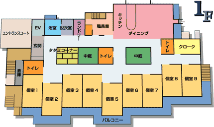 平面図　1階